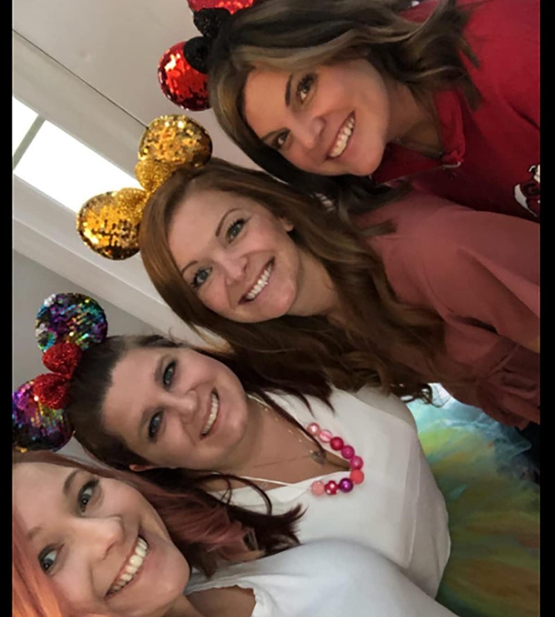BLholife Minnie Headbands 6 pcs Mouse Ears with Sequins Bow Colored. - Image 4